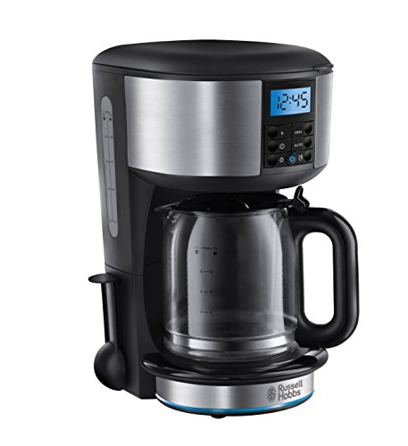 Machine à café Russell Hobbs Buckingham 20680-56, 1000 watts, acier inoxydable, noir