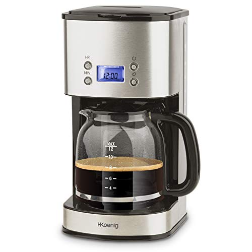 Machine à café américaine H.Koenig Mg30, plastique, acier inoxydable, acier inoxydable