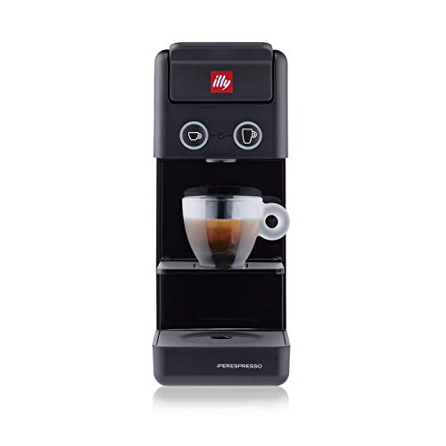 illy Caffè, Macchina da Caffè a Capsule Iperespresso Y3.3 Nera