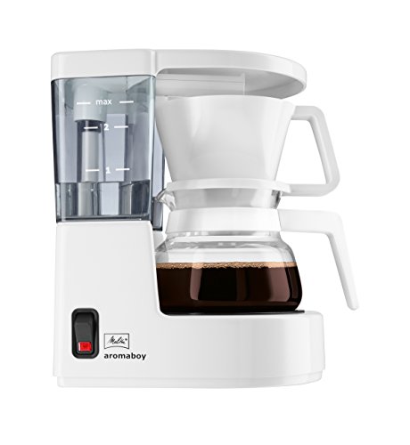 Melitta Aromaboy Libera installazione Macchina da caffè con filtro 2tazze Bianco