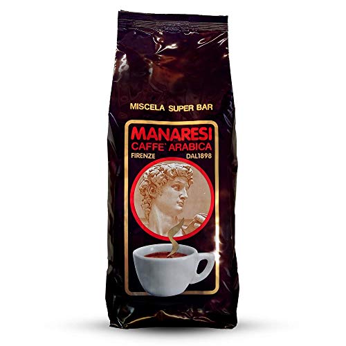 Grains de Café Manaresi Coffee Super Bar (Marron) - 3 Kg