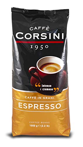 Café Caffè Corsini Espresso Grain, Intense et Crémeux, 1kg