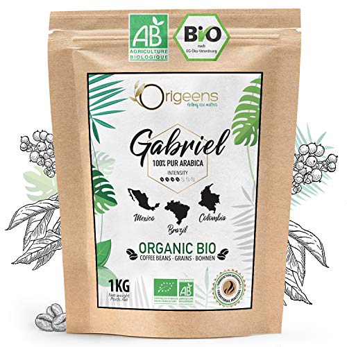 ️ CAFFE in GRANI BIO 1kg | Grani di Caffè Biologici Arabica | Torrefazione Artigianale | Gabriel