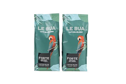 Le Bua Forte - Torréfaction foncée - grains de café - 2x1 kg