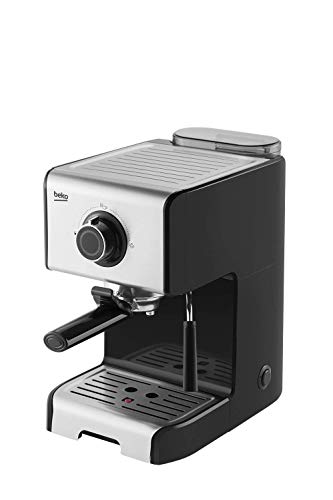 Machine à expresso manuelle BEKO CEP5152B, pression de pompe 15 bars, 1200 W, plastique, acier inoxydable