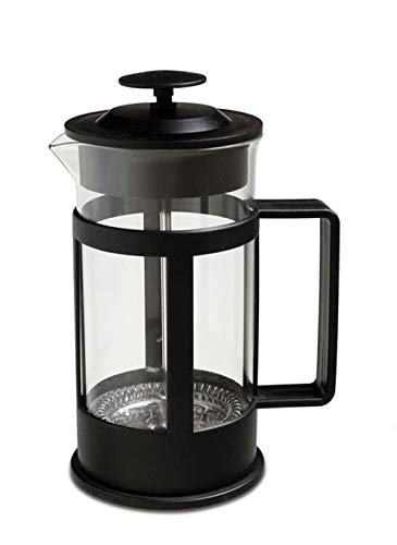 Vetrineinrete Cappuccinatore montalatte Manuale in Vetro 300 ml Macchina per Cappuccino Schiuma caffè Latte B1