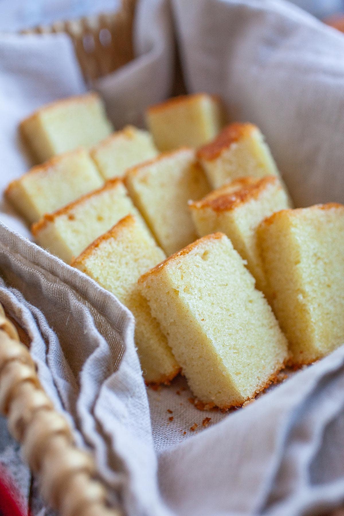 Gâteau au beurre.