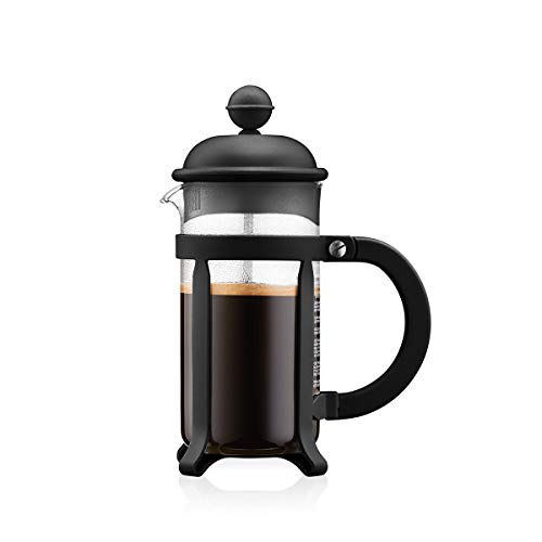 Bodum 1903 - 01 Java Cafetière, 3 tasses, 0,35 l, mehrla Gig, Noir, 7,5 x 13,5 x 18,9 cm