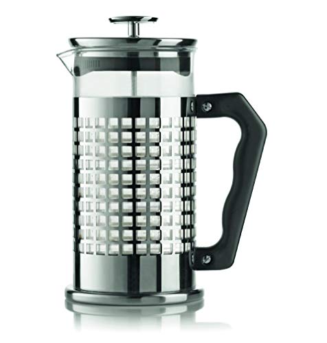 Bialetti 0003270 NW Coffee Press Trendy, Caffettiera Pressofiltro 8 Tazze, 8 Cups, Acciaio Inossidabile