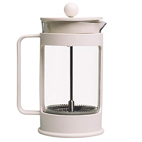 HYJBGGH Caffettiere a pistone Caffettiera Pressofiltro Macchina, Coffee Press, Macchina da caffè con Gusto Massimo con Filtro in Acciaio Inossidabile A 3 Livelli per Ufficio, Cucina