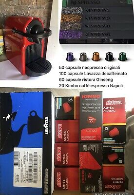 Machine à Café Nespresso Inissia XN100510 + 270 Capsules DEAL