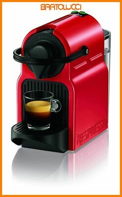 Nespresso Inissia Machine à café expresso, capsule, 1260 W, 0,7 L, Rouge