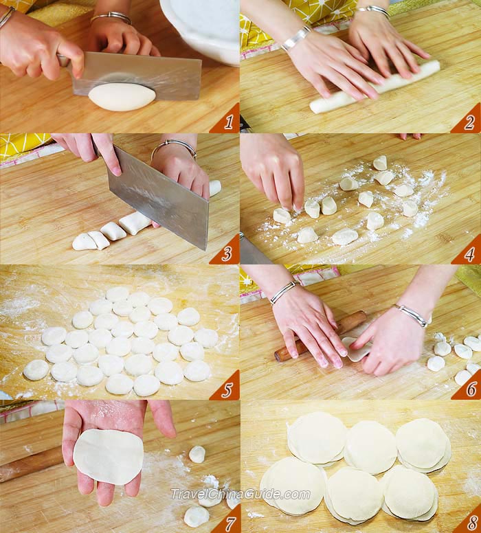Faire des emballages de boulettes