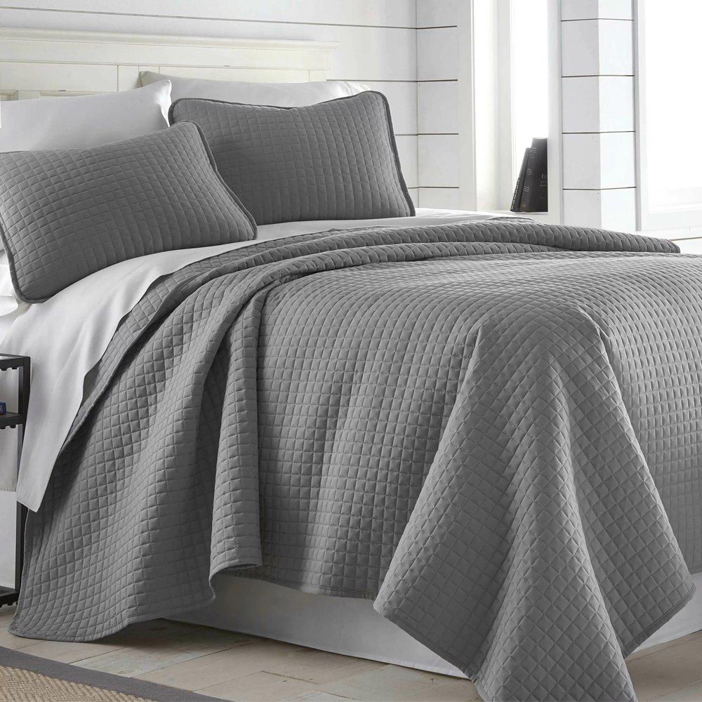 Parure de lit couette grise