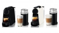 Mini cafetière Nespresso Essenza avec mousseur à lait par DeLonghi