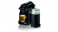 Machine à café Nespresso Inissia avec mousseur à lait par DeLonghi - Noir