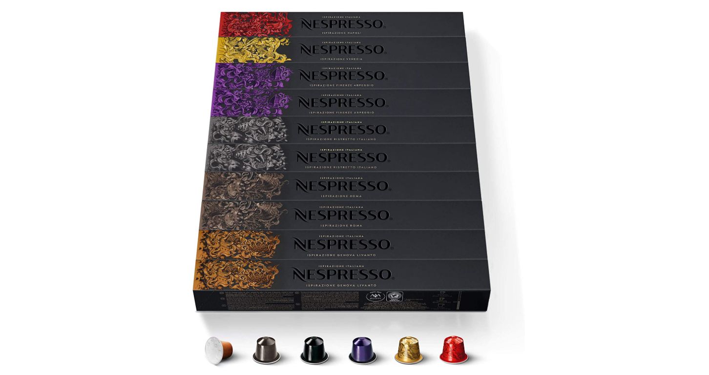 Capsules Nespresso Originales - Sélection Italienne