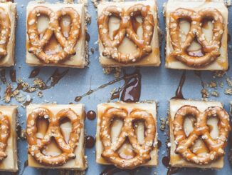Recette Bouchées de cheesecake au caramel salé