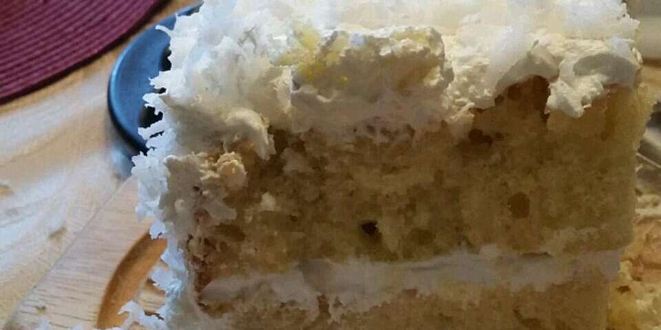 Recette de gâteau crémeux à la noix de coco |  Toutes les recettes