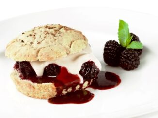 Recette Vegan Blackberry Shortcake avec crème de noix de cajou