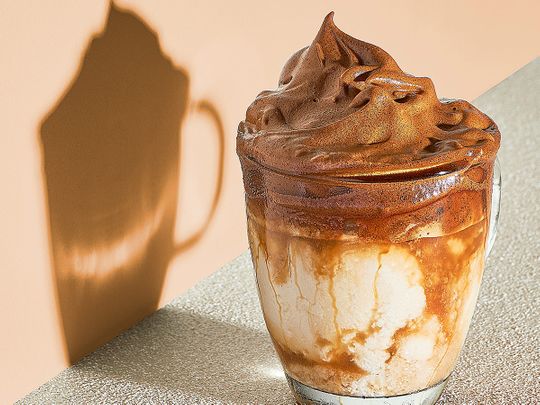 Iced coffee