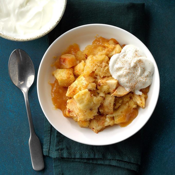 Gâteau au pouding aux pommes à la mijoteuse Exps Scbz18 86585 E07 27 4b 4