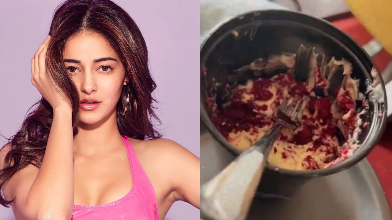 Gâteau de velours rouge riche et crémeux d'Ananya Panday avec recette de fromage à la crème, Vijay Deverakonda le capture