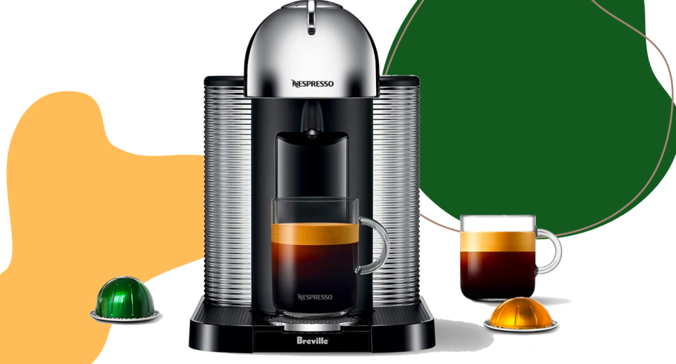 Économisez 111 $ sur la machine à café et expresso Nespresso Vertuo de Breville.