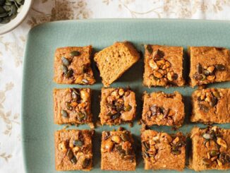 Recette de gâteau au potiron, noisette et orange