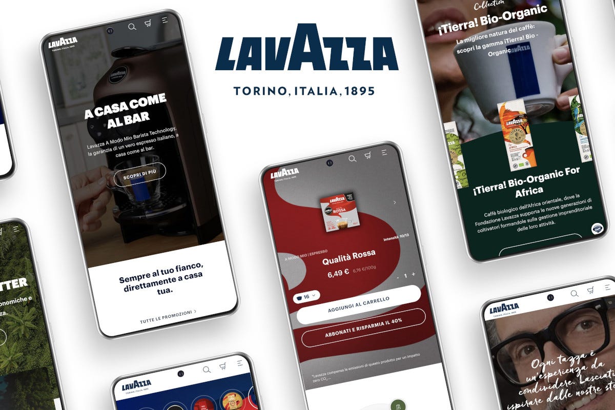 Ecco il nuovo sito di Lavazza, per vivere al meglio la passione per il caff&egrave;