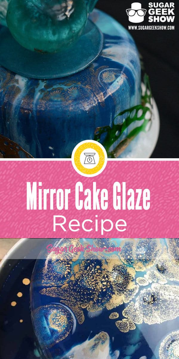 Recette de glaçage au gâteau miroir