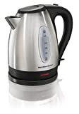 Bouilloire électrique Hamilton Beach, bouilloire et chauffe-eau, 1,7 L, sans fil, arrêt automatique