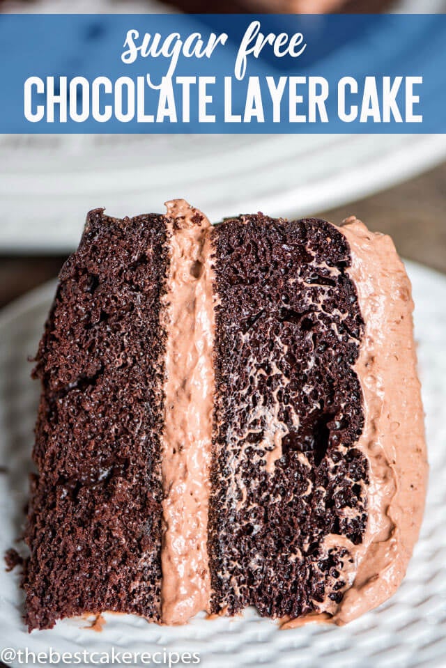 Gâteau au chocolat sans sucre