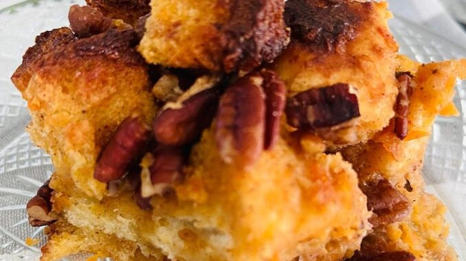 Comment faire du pouding au pain aux patates douces [Recipe]
