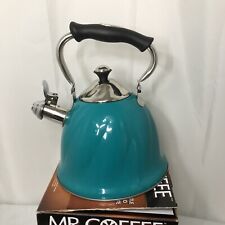 Mr Coffee Bouilloire à thé sifflante en acier inoxydable de 2,3 pintes