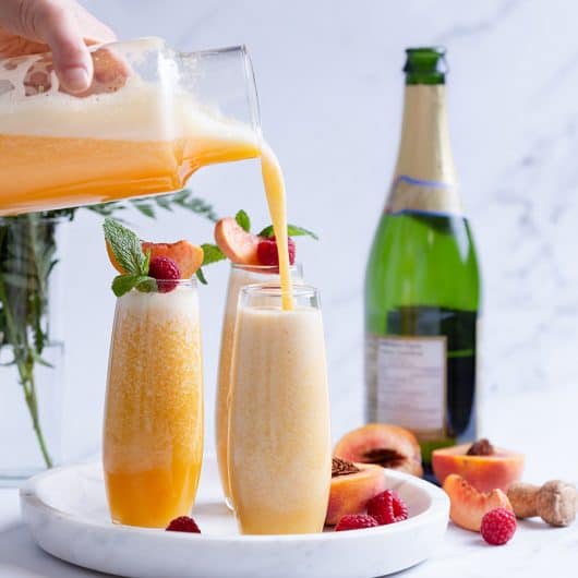 Recette de Bellini sans alcool