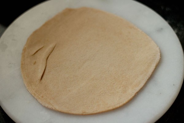 paratha roulé