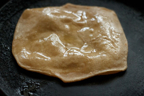 faire frire paratha avec du ghee