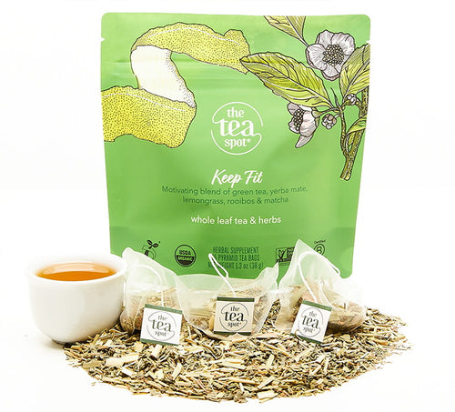 Sachets de thé vert à la citronnelle