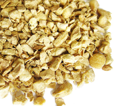 Feuilles de thé de racine de gingembre biologique en vrac
