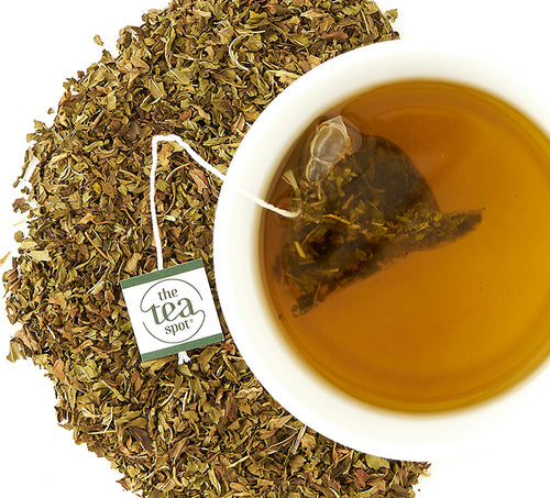 sachet de thé à la menthe