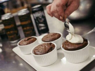 , Cooking With Beer – Narwhal Stout Flourless Chocolate & Peanut Butter Holiday Cake