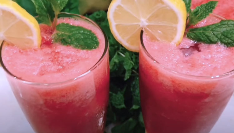 Mojito à la pastèque pour votre boisson revigorante