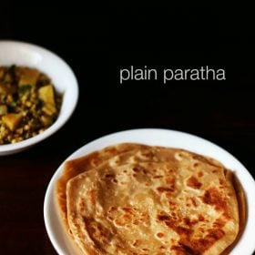 recette de paratha nature, recette de paratha