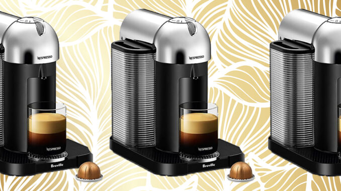 La cafetière Nespresso Vertuo est principalement en vente sur Amazon
