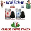 Caffè Borbone 300 Dosettes Capsules Caffe Borbone 150 Rouge 150 Bleu Compatible Nespresso