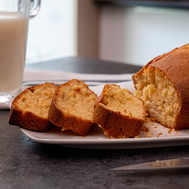 Cake nature sucré facile et rapide