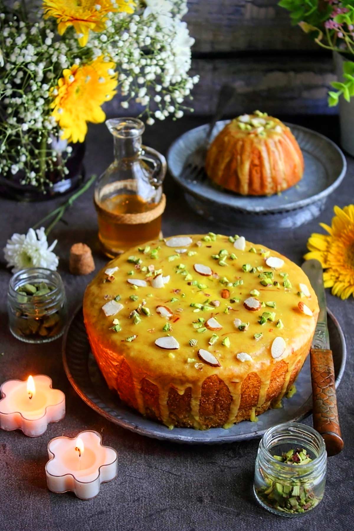 Recette : Gâteau Gulab Jamun sans œuf de Taruna
