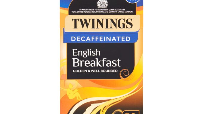 Petit déjeuner anglais décaféiné - 50 sachets de thé – Twinings

