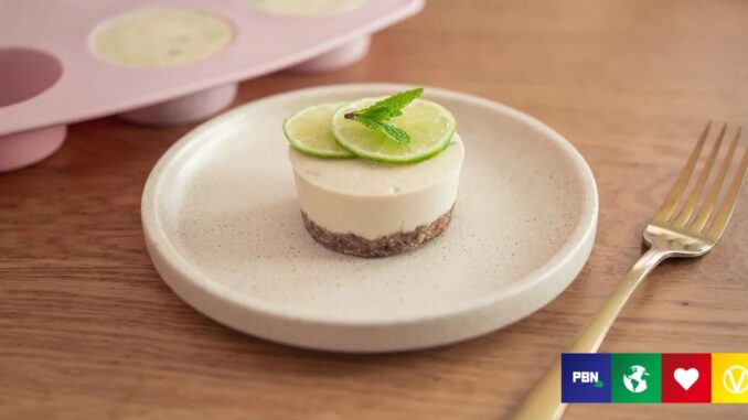 Essayez cette recette de gâteau au fromage végétalien Mojito sans sucre raffiné
